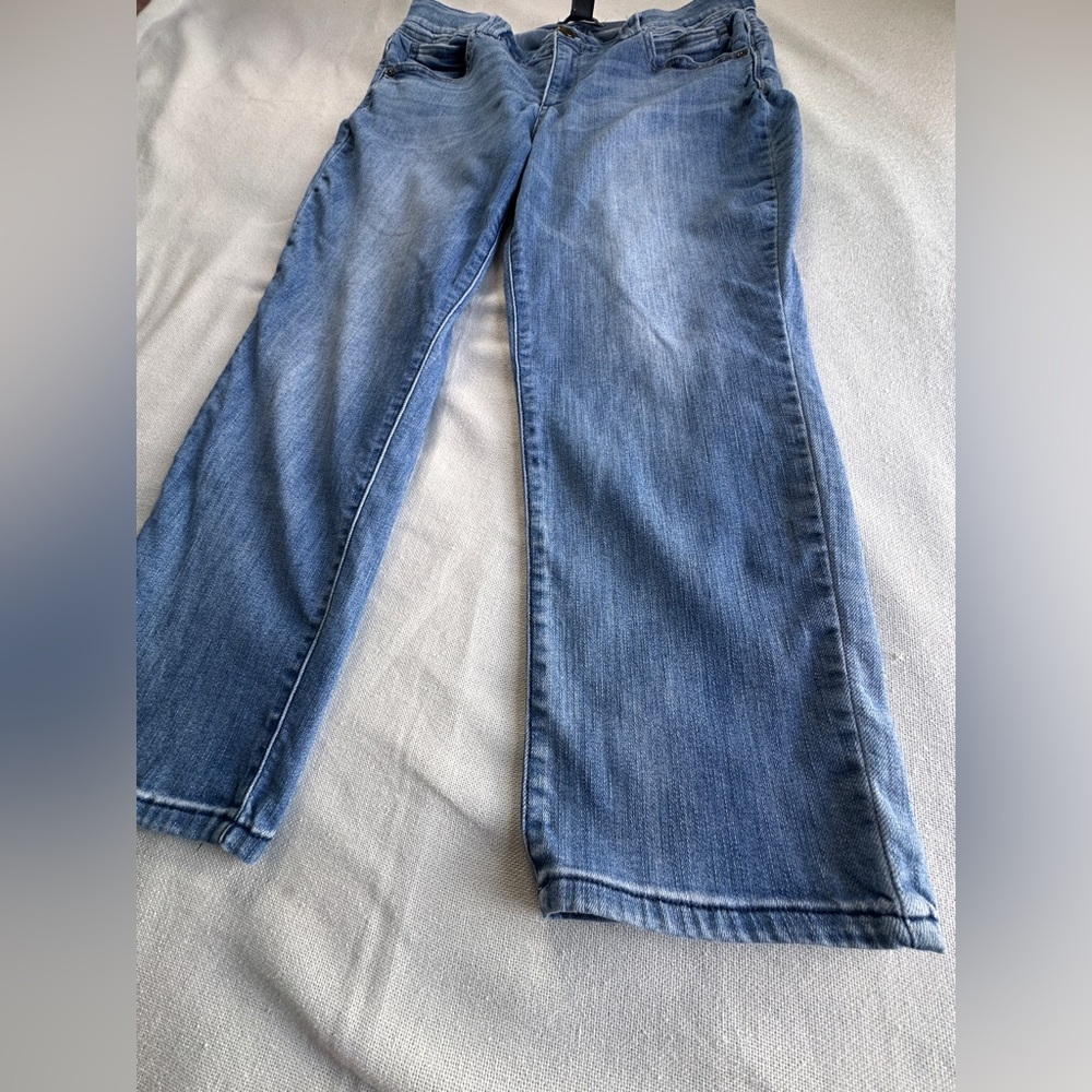DEMOCRACY “Ab"solution Ankle Straight Leg Jeans | Womens 18W - Picture 3 of 10